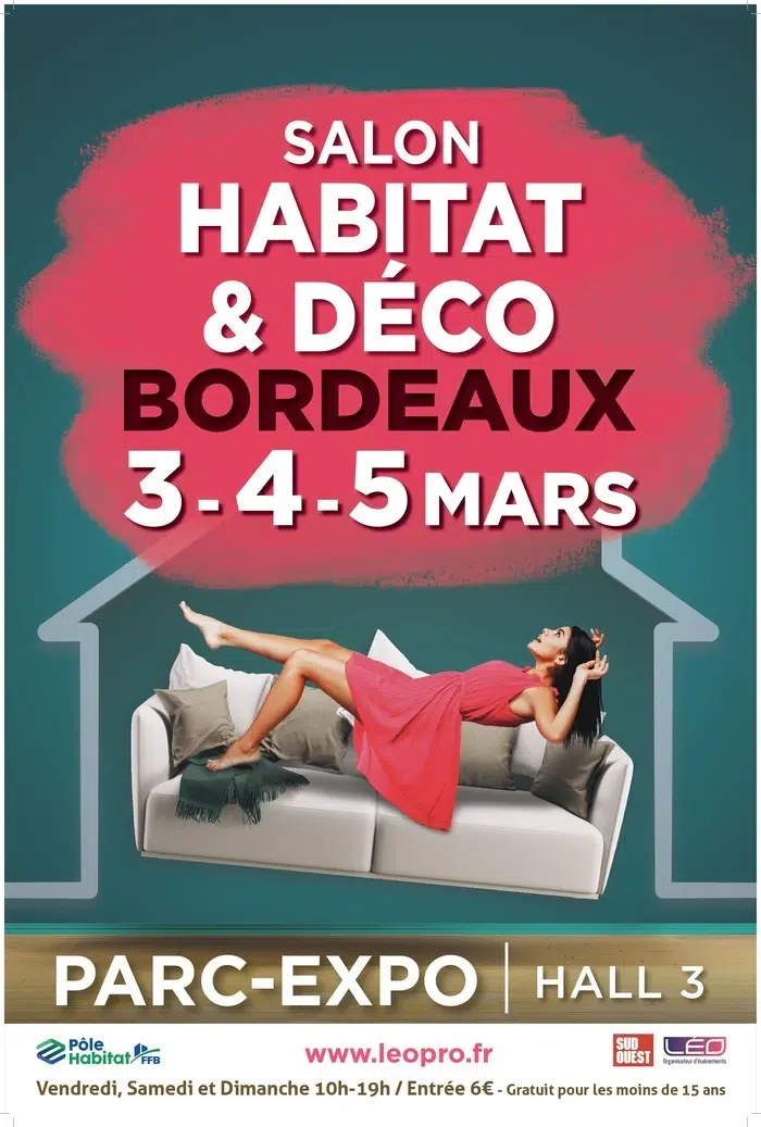 SALON HABITAT & DÉCO DE BORDEAUX du 3 au 5 mars 2023